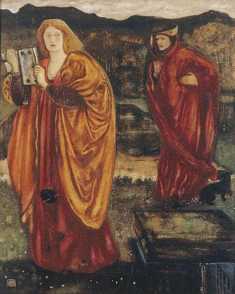 Edward Burne-Jones Merlin and Nimue china oil painting image